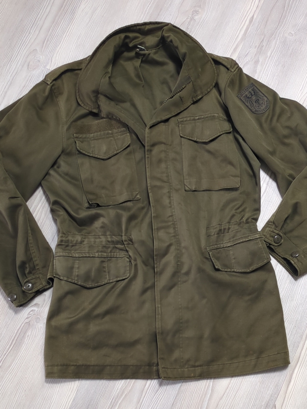 Vintage Austrian Bundesheer M65 Field Jacket 96-100 Military Army